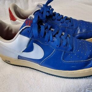 Nike Air Force 1, Low Blue Jay Sheed Rasheed Wallace, Men's size 11, 306347-411